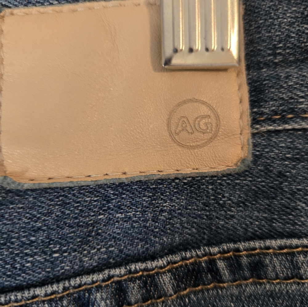 AG Adriano Goldschmied Blue Denim Jeans - Picture 3 of 6